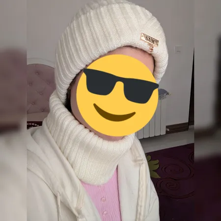 ست کلاه و شال گردن بافتنی سام مدل 416
