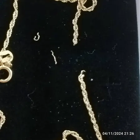 زنجیر طلا 18 عیار زنانه مدل T45Z15