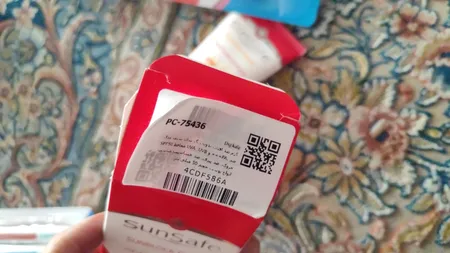 کرم ضدآفتاب و ضدچروک سان‌سیف، حجم 50 میلی‌لیتر