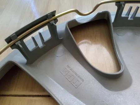 قالپاق چرخ تی پی ای مدل TPA-P04 سایز 14 اینچ مناسب برای پژو SLX بسته 4 عددی