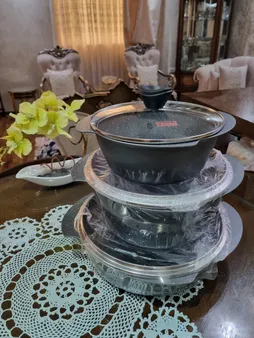 سرویس پخت و پز 6 پارچه تکنو مدل پروانه