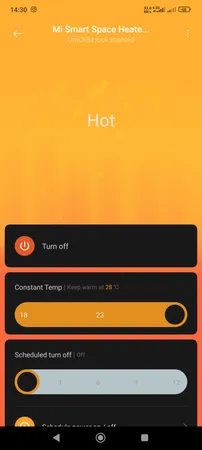 بخاری برقی هوشمند شیائومی مدل KRDNQ03ZM