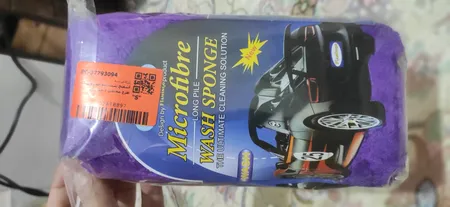 اسفنج شستشو خودرو پینکا طرح مخملی