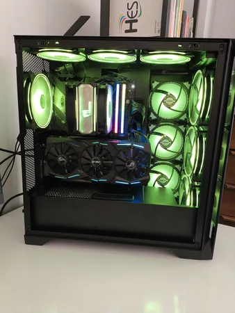 فن کیس گرین مدل HURACAN FAN GFK120M-ARGB بسته 3 عددی