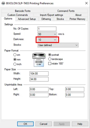 برچسب پرینتر لیبل زن مدل SH7