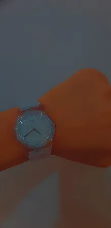 ساعت مچی عقربه ای دخترانه مدل شنی کد 1