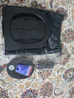 توالت سفری تاشو مدل Integrated Portable Folding