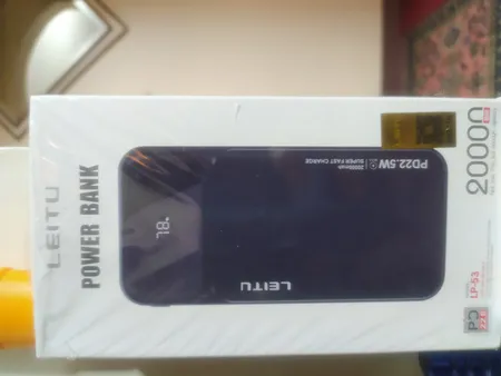 پاوربانک لیتو مدل LP-53 ظرفیت 20000 میلی‌آمپر ساعت