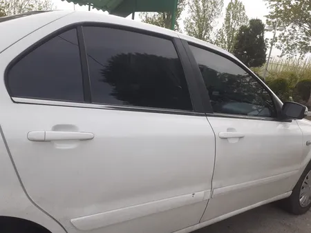 زه روی دستگیره خودرو مدل STEE مناسب برای سمند سورن پلاس مجموعه 4 عددی