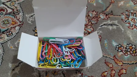 گیره کاغذ کد A4 بسته 100 عدی