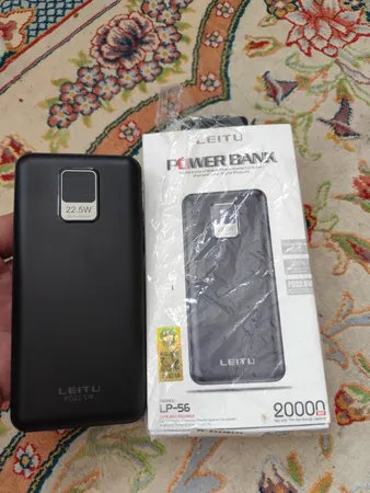 شارژر همراه لیتو مدل LP-56 ظرفیت 20000 میلی آمپر ساعت