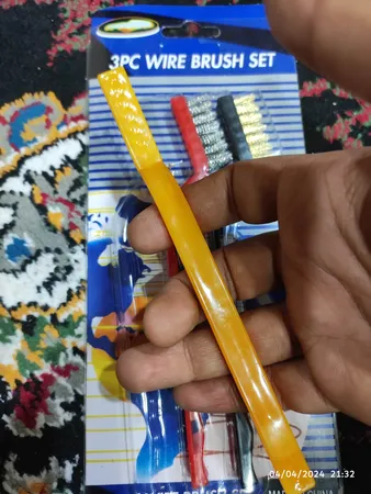 فرچه طرح مسواک بسته 3 عددی