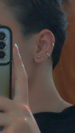 پیرسینگ بدن زنانه پایتخت مدل فنری PS805_A