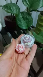 قالب شمع مدل رز وارمری