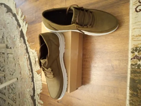 کفش مردانه آشیل مدل arya رنگ کرم