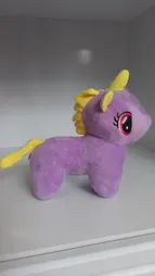 عروسک طرح یونیکورن تکشاخ مدل pa001 ارتفاع 30 سانتی متر