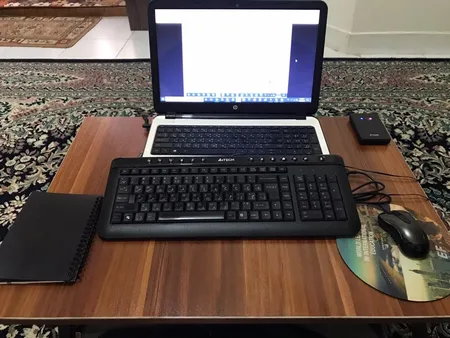 میز تحریر جهان مدل فلورانس پایه کوتاه