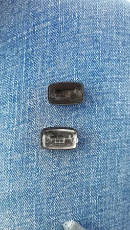 کلید تنظیم دریچه بخاری و کولر کد 55 مناسب برای پژو 405 بسته 2 عددی