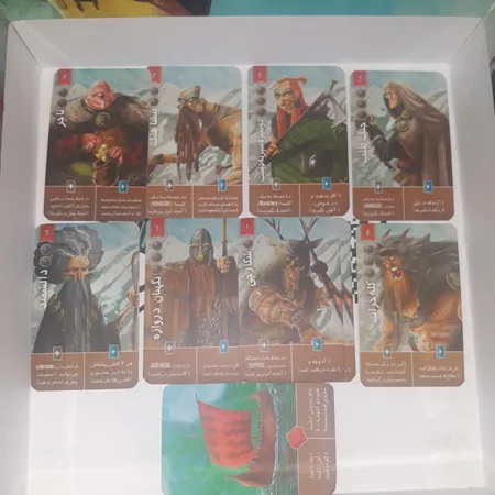 بازی فکری بازبازی مدل مهاجمان دریای شمال