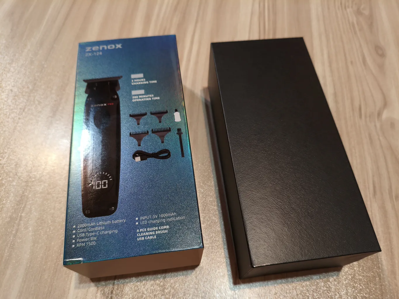 ماشین اصلاح موی صورت و بدن شارژی زیناکس مدل ZX-124