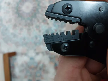 انبر پرس سر سیم مدل اس ان  سایز 0.25 / 6.0