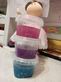 ژل بازی اسلایم تپلی مدل کهکشانی آلتِر Altair