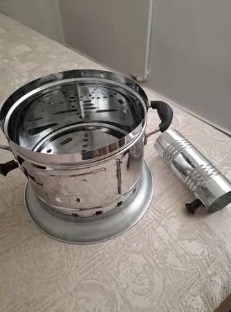 سماور زغالی مدل s67 ظرفیت 5 لیتر