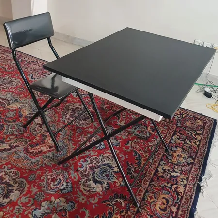 میز کامپیوتر میزیمو مدل تاشو کد 658