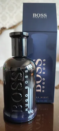 ادو تویلت مردانه هوگو باس مدل Bottled Night حجم 200 میلی لیتر