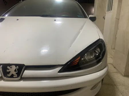 چراغ جلو خودرو مدل pe-201 مناسب برای پژو 206 بسته 2 عددی