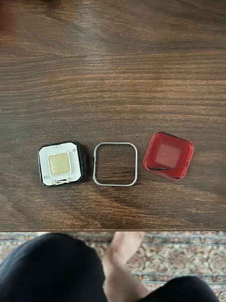 چراغ عقب دوچرخه انرژی مدل چندکاره کد 1575