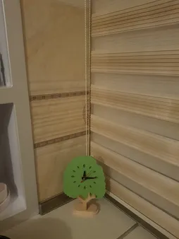 ساعت رومیزی طرح درخت مدل MD038