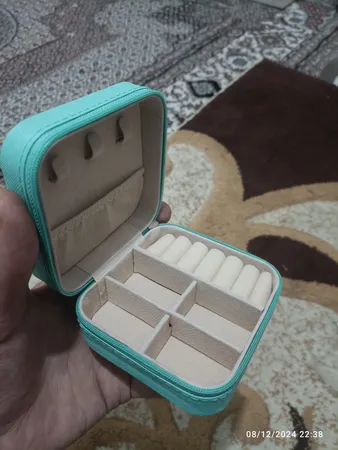 جعبه جواهرات مدل چرمی مسافرتی