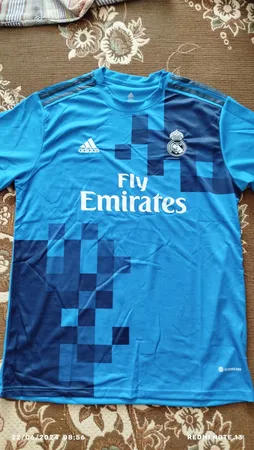 تی شرت ورزشی مردانه مدل رئال مادرید Away 2018
