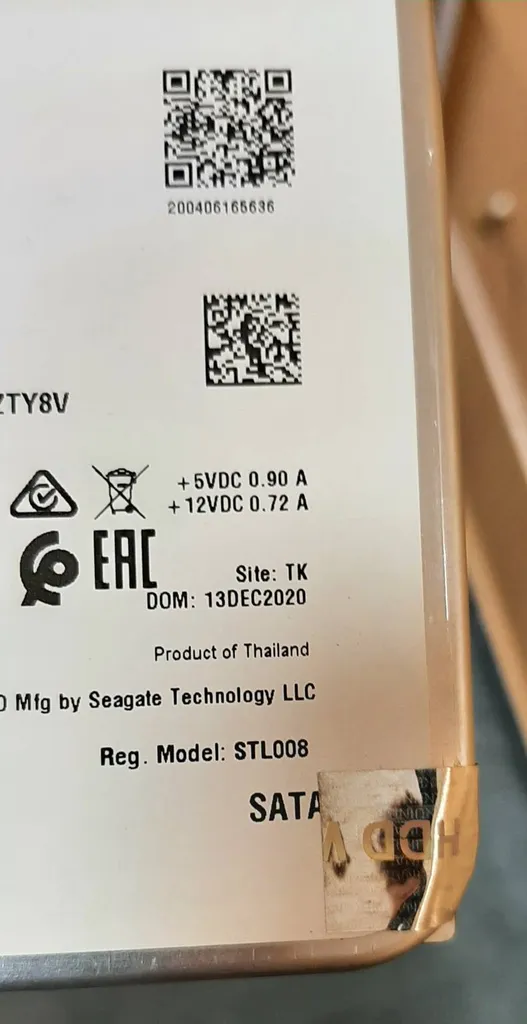 هارد دیسک اینترنال سیگیت مدل Exos X16 ST12000NM001G ظرفیت 12 ترابایت