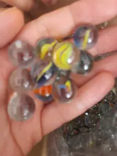 تجریه خرید تیله شیشه ای گلدونه مدل A01 بسته 100 عددی