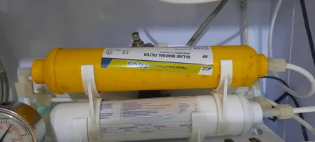 فیلتر دستگاه تصفیه کننده آب پالایه سازان فرآیند توس مدل RO بسته 6 عددی