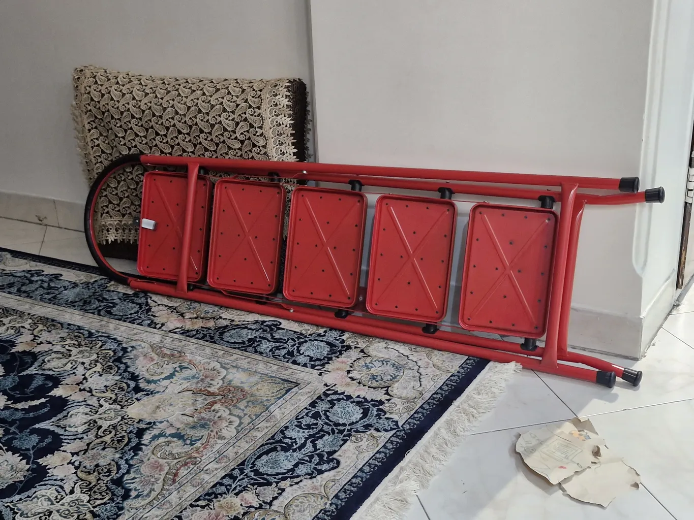 نردبان 5 پله آلوم‌پارس مدل الوند