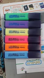 ماژیک علامت گذار 6 رنگ پنتر مدل CH511WP6