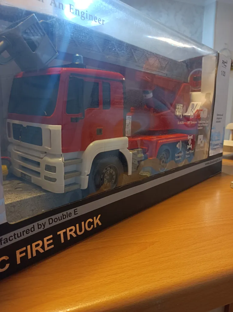 ماشین بازی کنترلی دبل ای مدل آتش نشانی کد E517-003