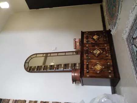 آینه الف مدل   قدی طرح تاج کد 2