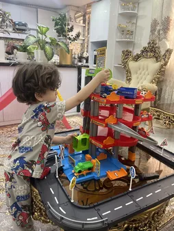 اسباب بازی مدل پارکینگ طبقاتی کد 31861
