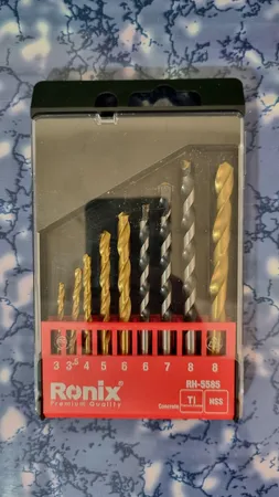 مجموعه 9 عددی مته رونیکس مدل RH-5585