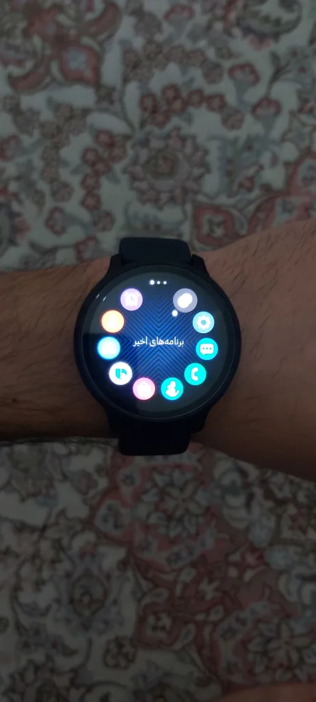 ساعت هوشمند سامسونگ مدل Galaxy Watch Active2 44mm بند لاستیکی