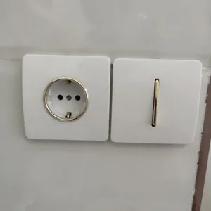 تجریه خرید پریز برق ارت دار صنایع آسیا الکتریک مدل کریستال بسته 10 عددی