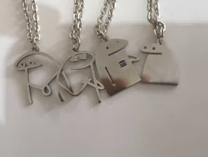 تجریه خرید گردنبند مدل میقولی مجموعه بسته چهار عددی