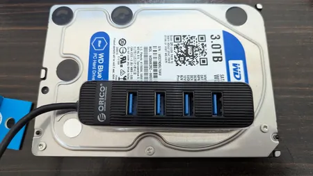 هاب چهار پورت USB-C اوریکو مدل TWC3-4A