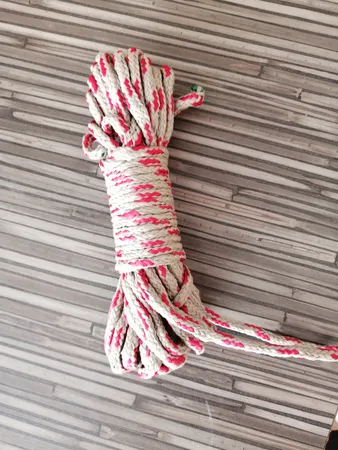 طناب رخت مدل ابریشمی ضدآفتاب کد T4mm طول 10 متر