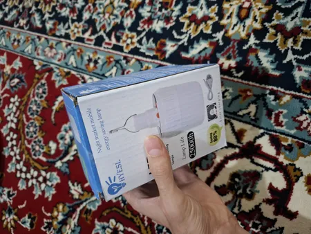 چراغ اضطراری مدل شارژی کد led-bulb-2500