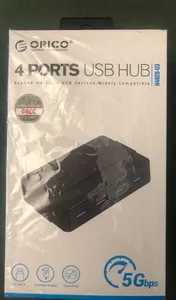 تجریه خرید هاب 4 پورت USB3.0 اوریکو مدل H4928-U3-V1 با آداپتور